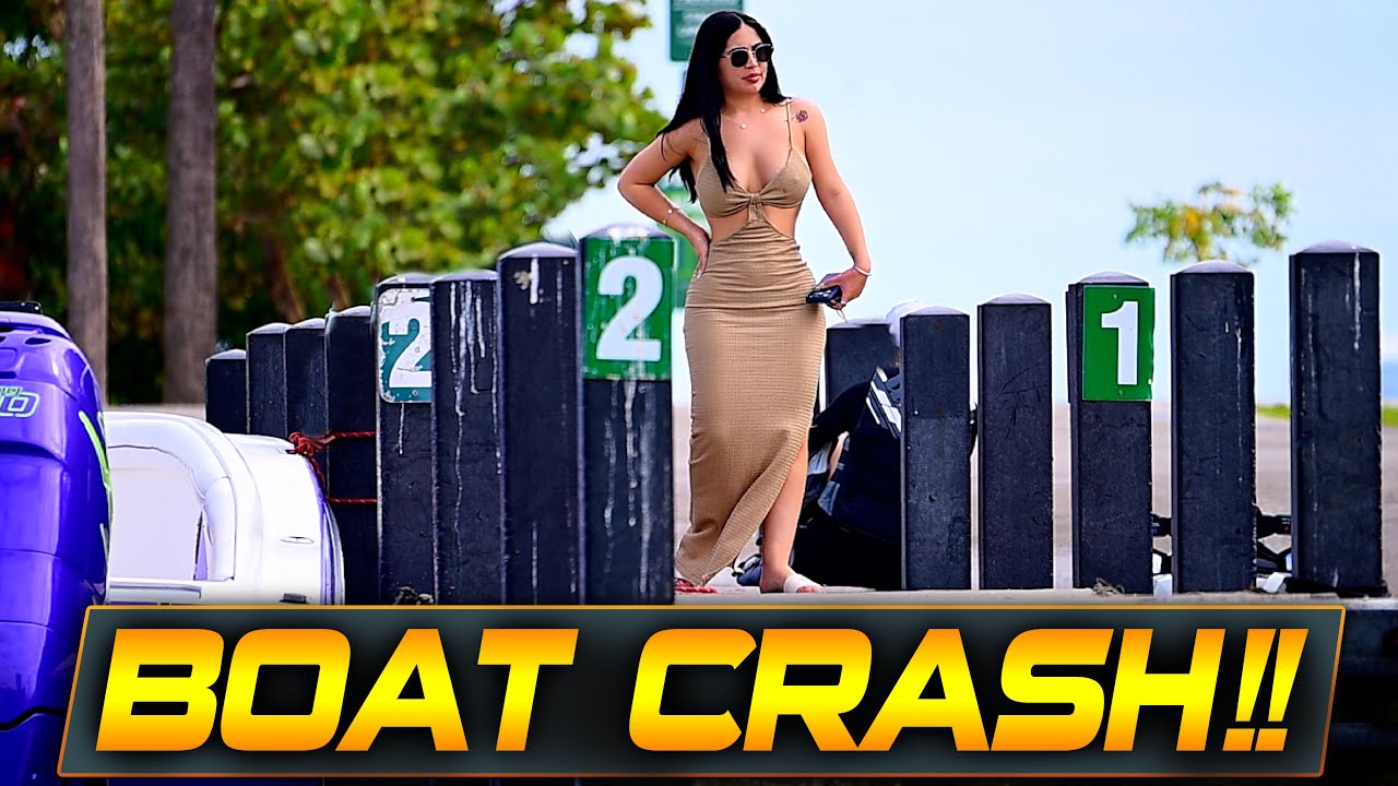 SHE HIT THE DOCK HARD!! BOAT ZONE RAMPS