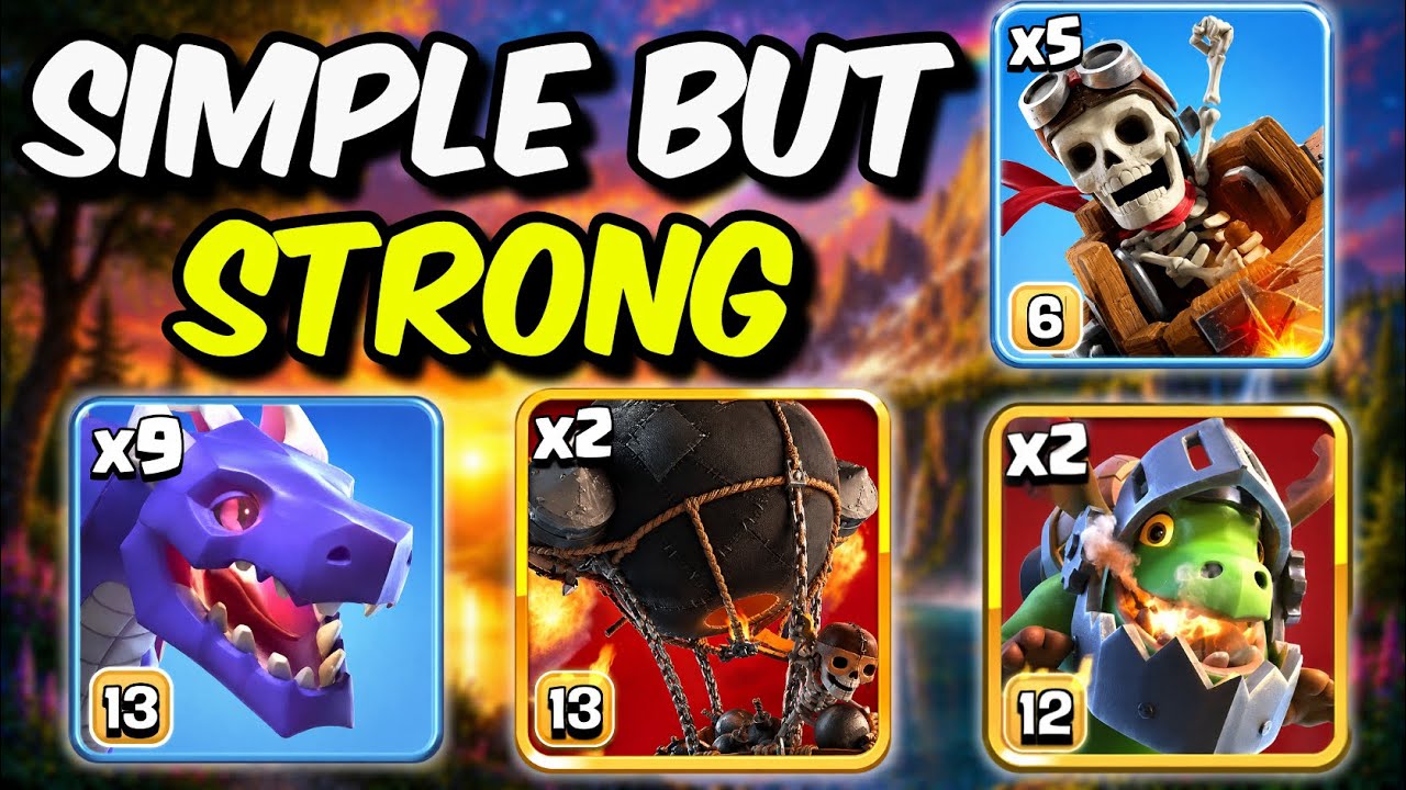 В Clash of Clans игроки на верхних позициях Легендарной лиги постоянно используют воздушные атаки.