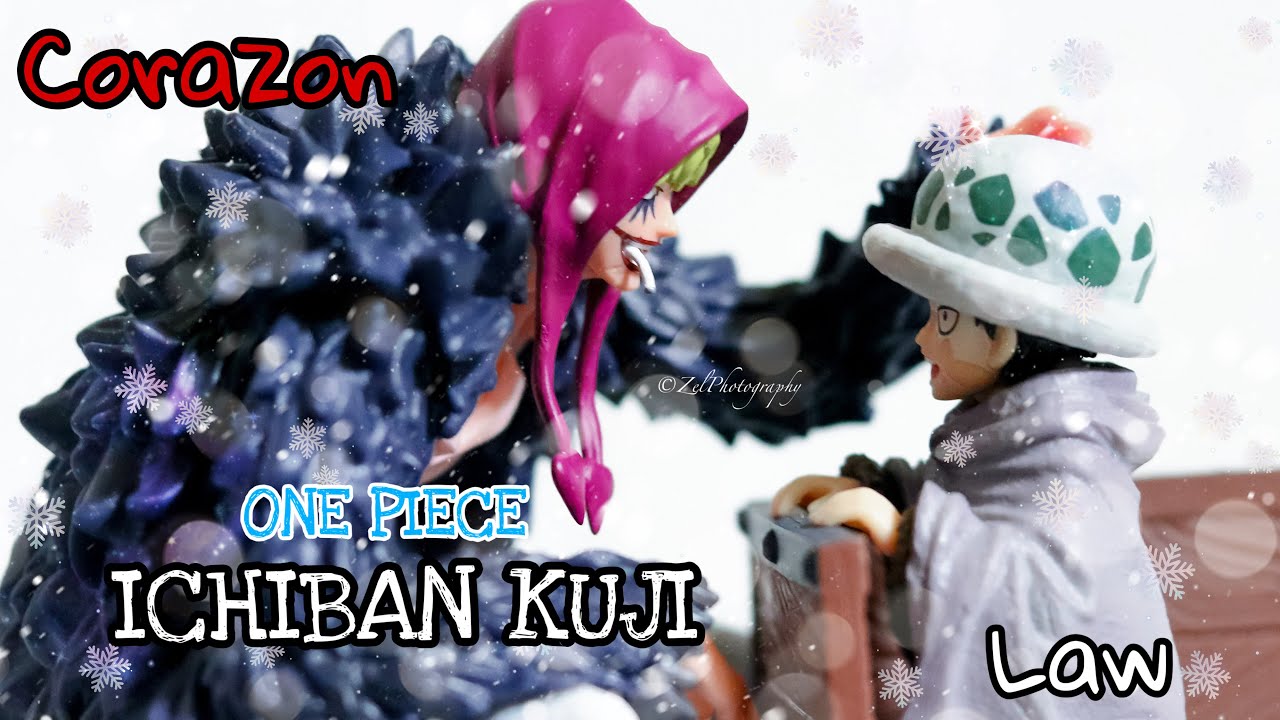 UNBOXING !!! ICHIBAN KUJI ONE PIECE Emotional Stories 🥺 -Revible Moment- LAW & CORAZON 一番くじワンピース
