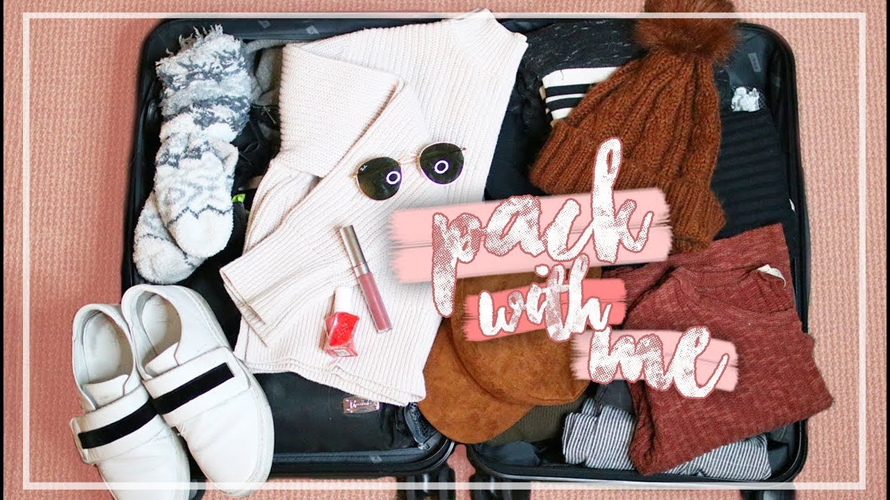 WHAT TO PACK IN A CARRY ON SUITCASE FOR A WINTER VACATION! // Pack With Me