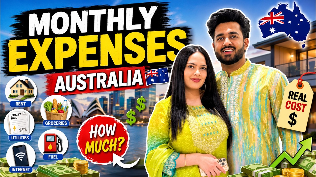 Our Monthly Expenses in Australia 🇦🇺 | Real Cost of Living for a Married Couple 😳