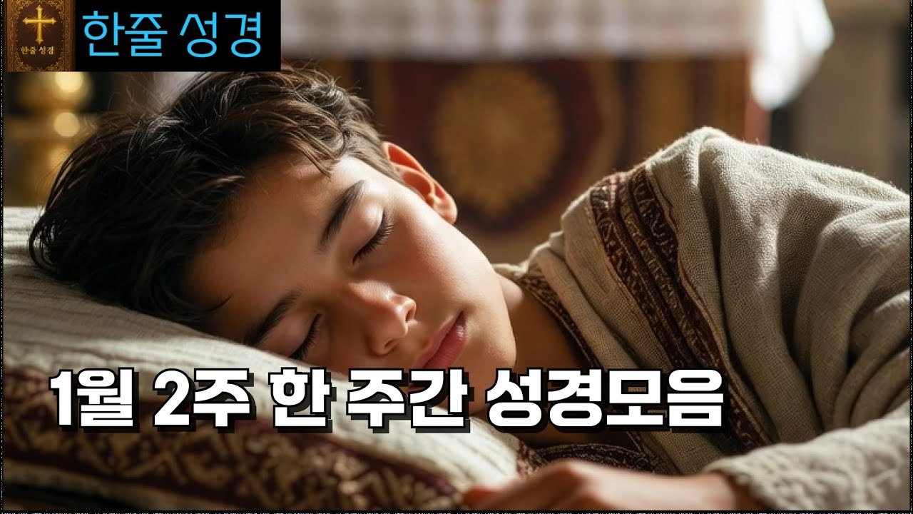 1월 2주간 성경 독서모음
