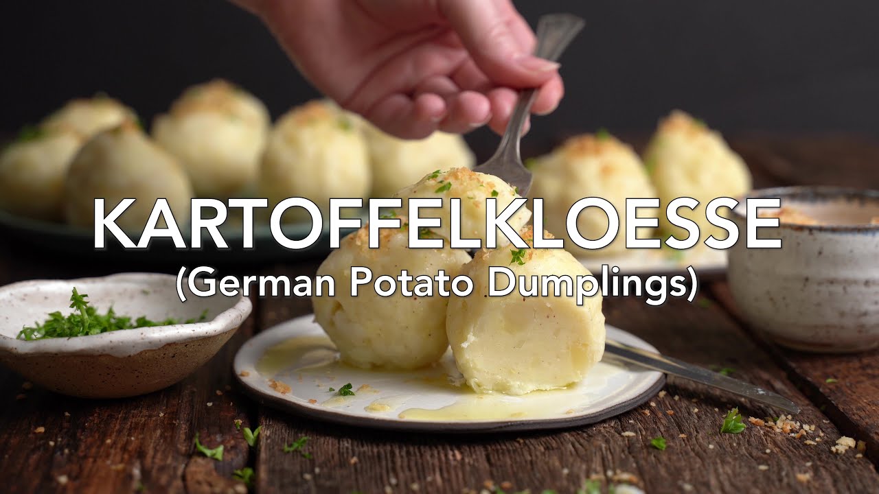 German Potato Dumplings Recipe (Kartoffelkloesse)