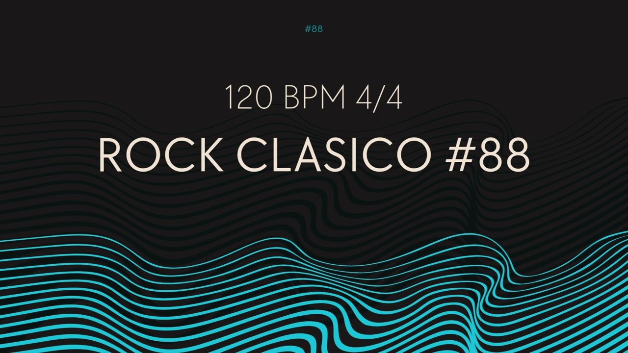 drumtrack # 88 rock classico 120 bpm 4/4 improvisación