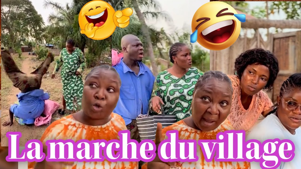 TOVIA, NORAH, JOJO L’OFFICIER & MOUFITII : La marche des villageois 🤣🤣// Nouvelle vidéo très drôle 🤣
