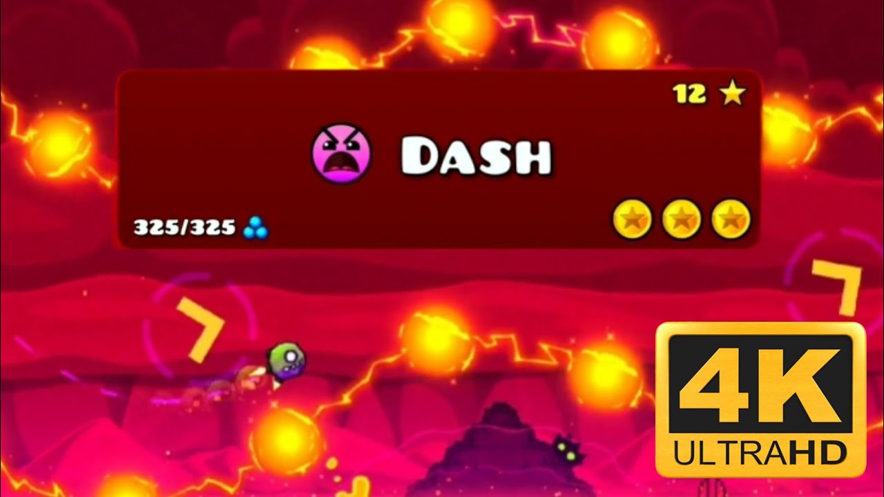 {4K} Dash by RobTop ☆ALL COINS☆