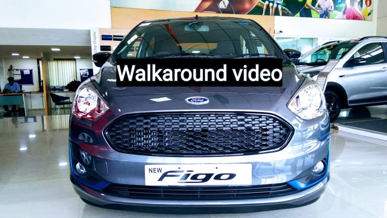2019 Ford Figo BLU Smoke Grey Colour Walkaround Video With Music