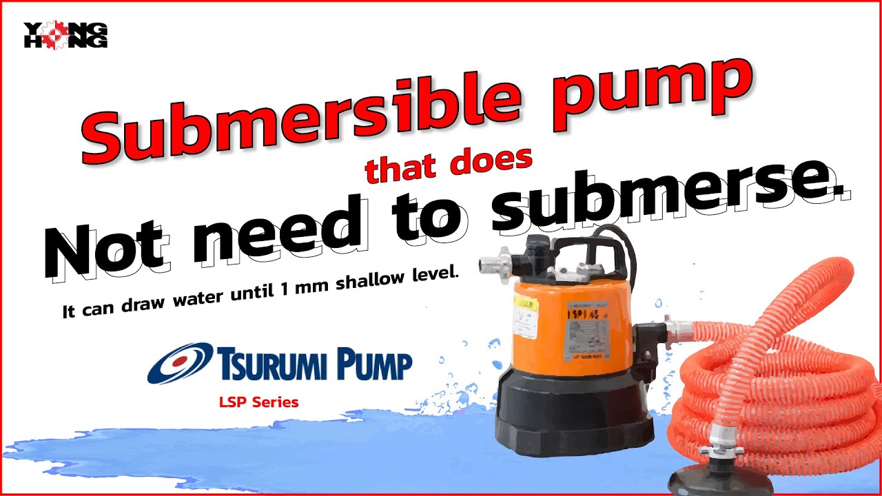 Submersible pump that does not need to submerse.