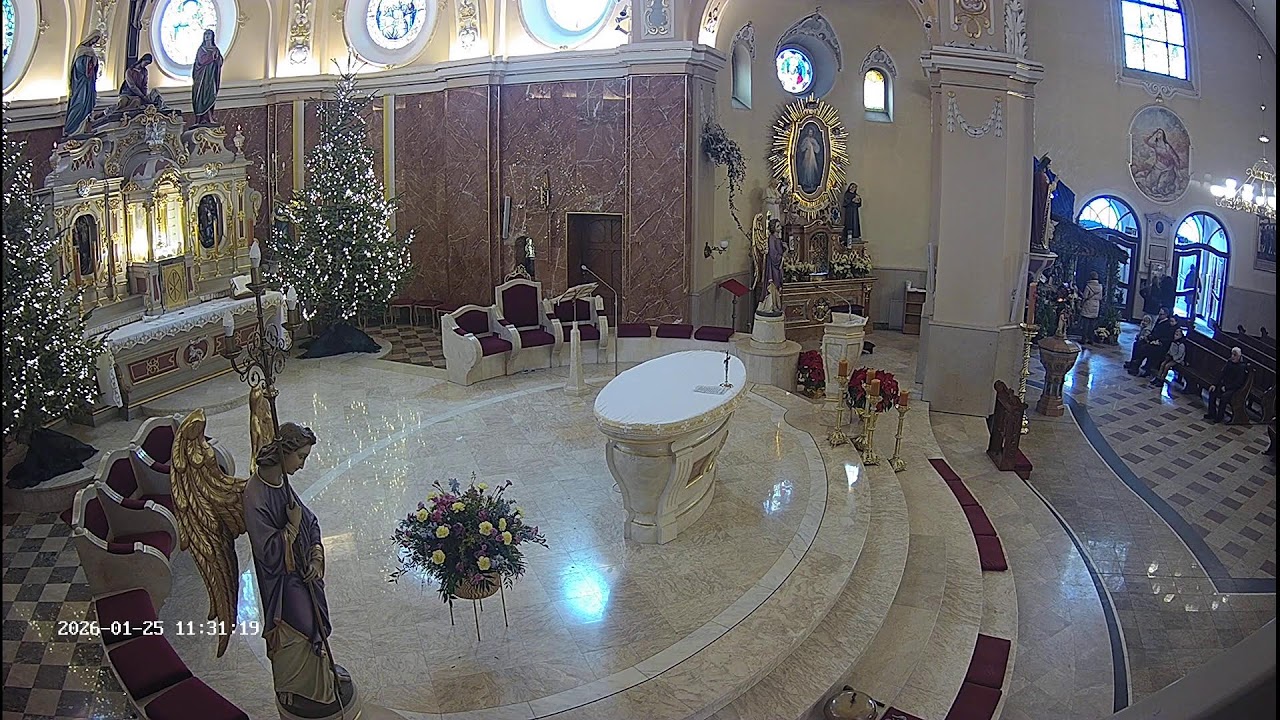 25.01.2026 • 10:30 – niedzielna Msza święta z Bazyliki św. Marii Magdaleny w Tychach
