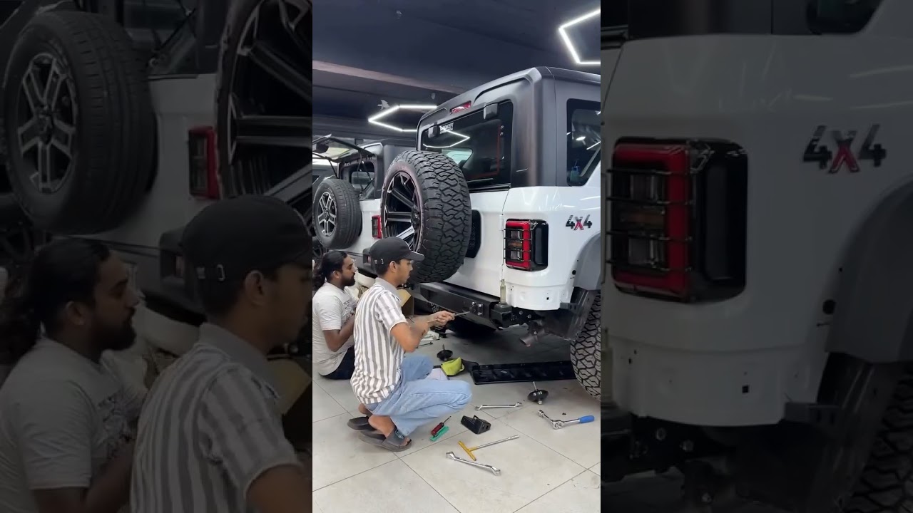 Thar ROXX Full modified #trendingshorts #automobile #offroad #modificition
