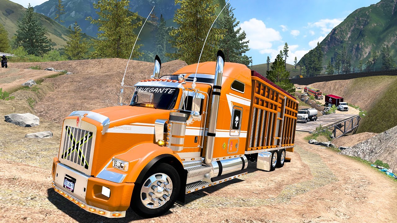 Kenworth T800 TORTON Mexico Carretera Abandonada  American Truck Simulator