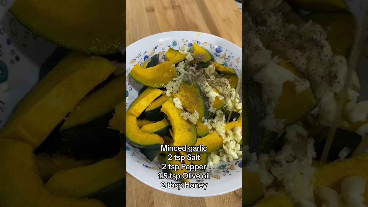 honey garlic pumpkin slices as your daytime snack! So yums and guilt-free!