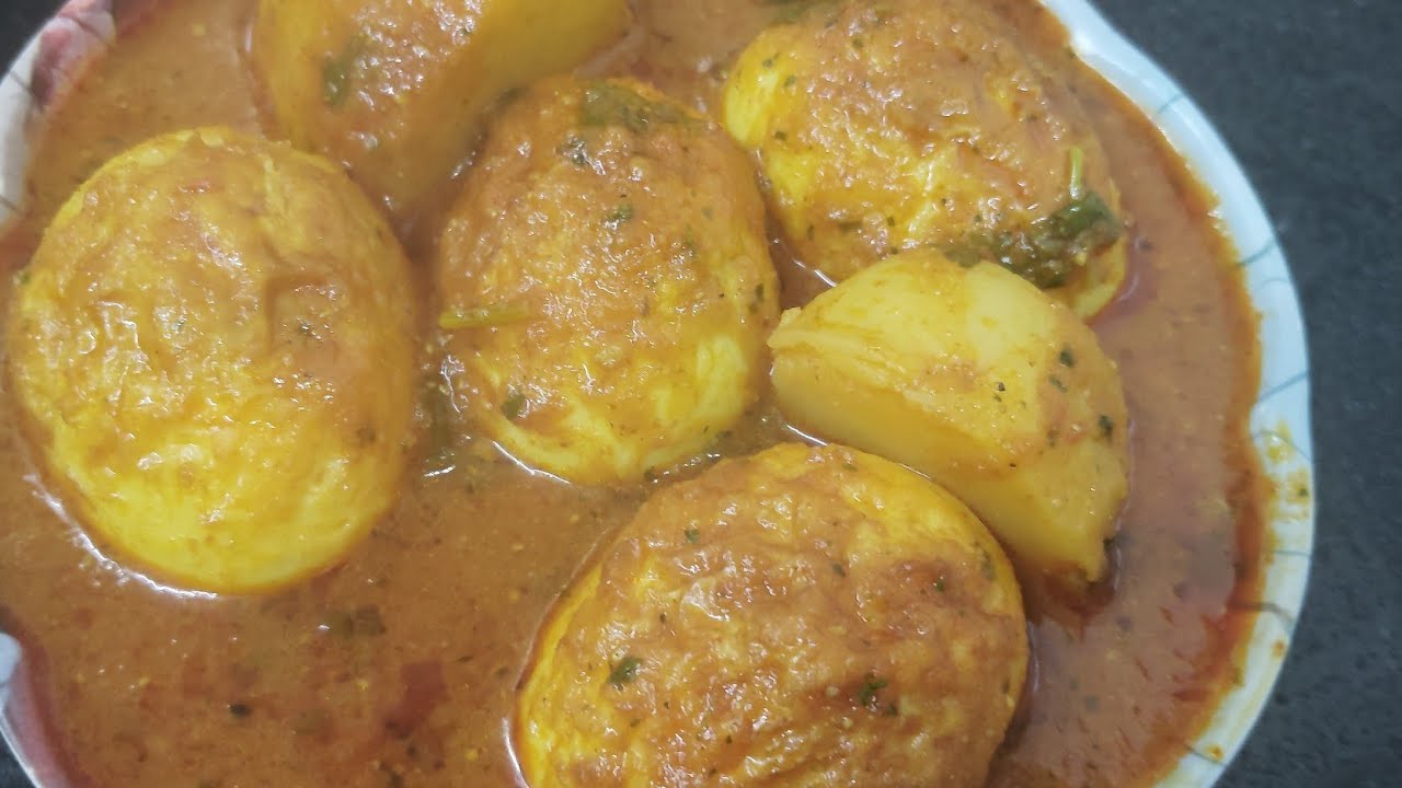 Ande Aloo Ka Salan! Tale hue andey ka korma jaisa salan! Anda aloo Gravy! @aizalminiworld 