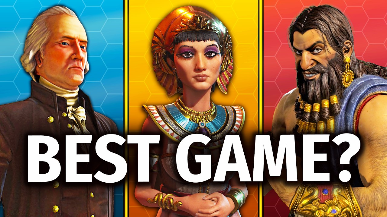 What is The Best Civilization Game? (Civ 5 vs Civ 6 vs Civ 7)