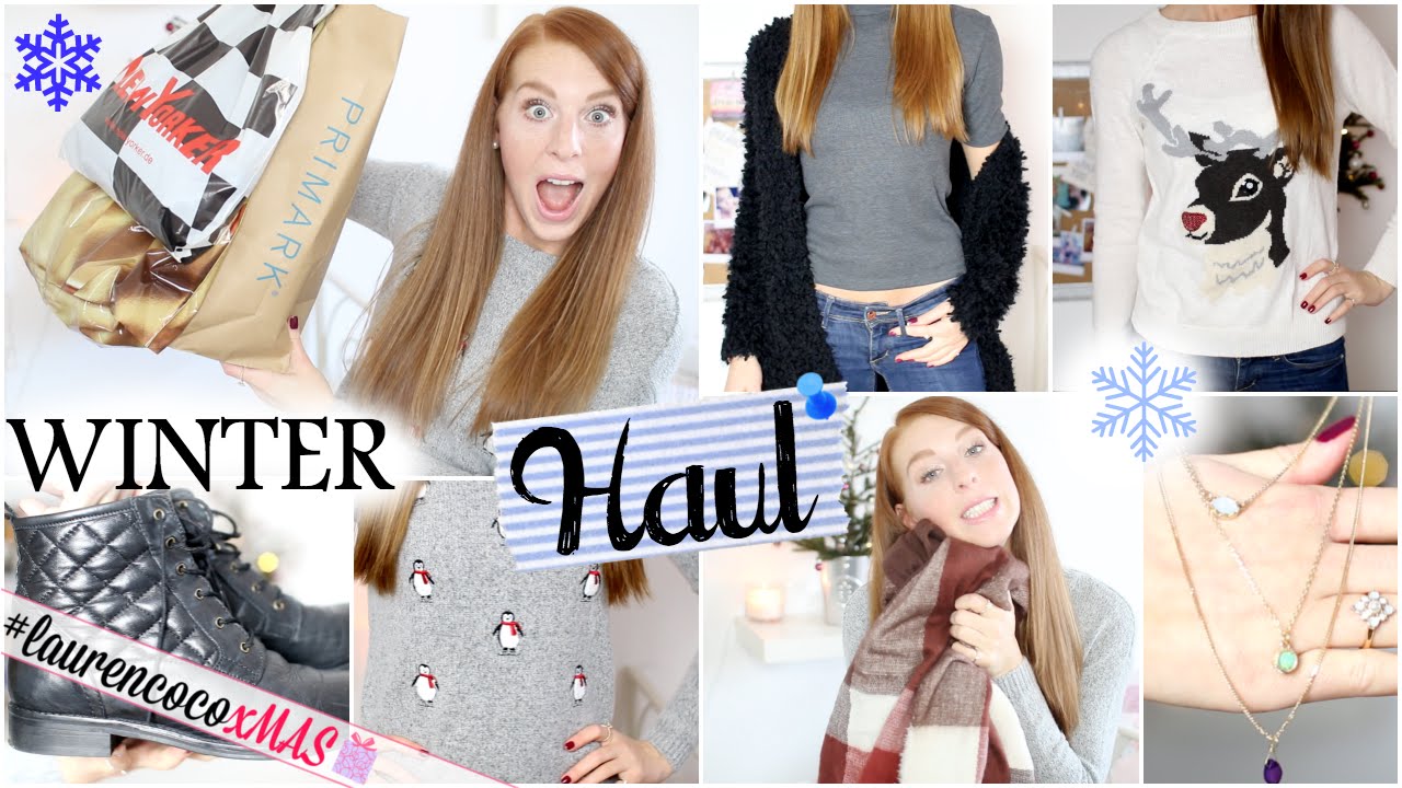 WINTER HAUL 2014: PRIMARK, H&M, ZARA, FOREVER21 mit NHITASTIC