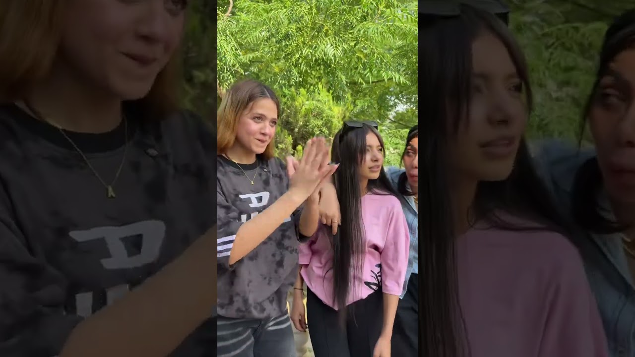 شلة بنات بتتخانق علي 