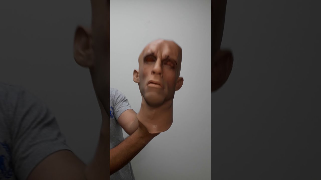 Máscara Super Realista Profissional Homem Terminator Arnold