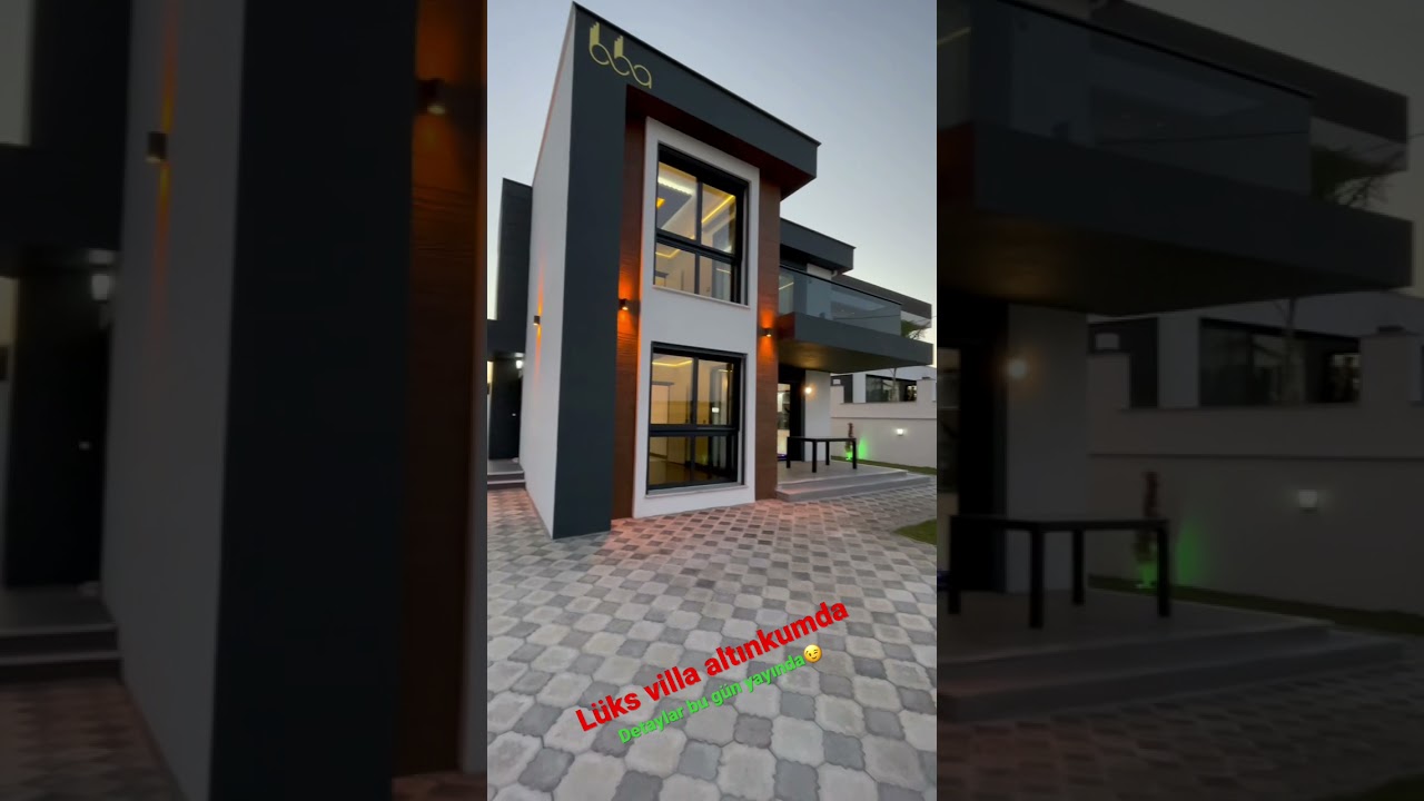 Ultra L&uuml;ks Villa Detaylar Bu G&uuml;n Yayında