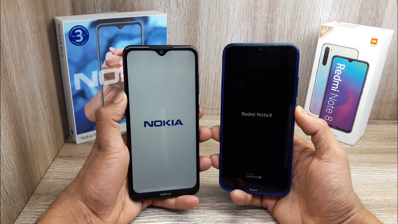 NOKIA 6.2 vs Redmi Note 8 - Which Should You Buy ?