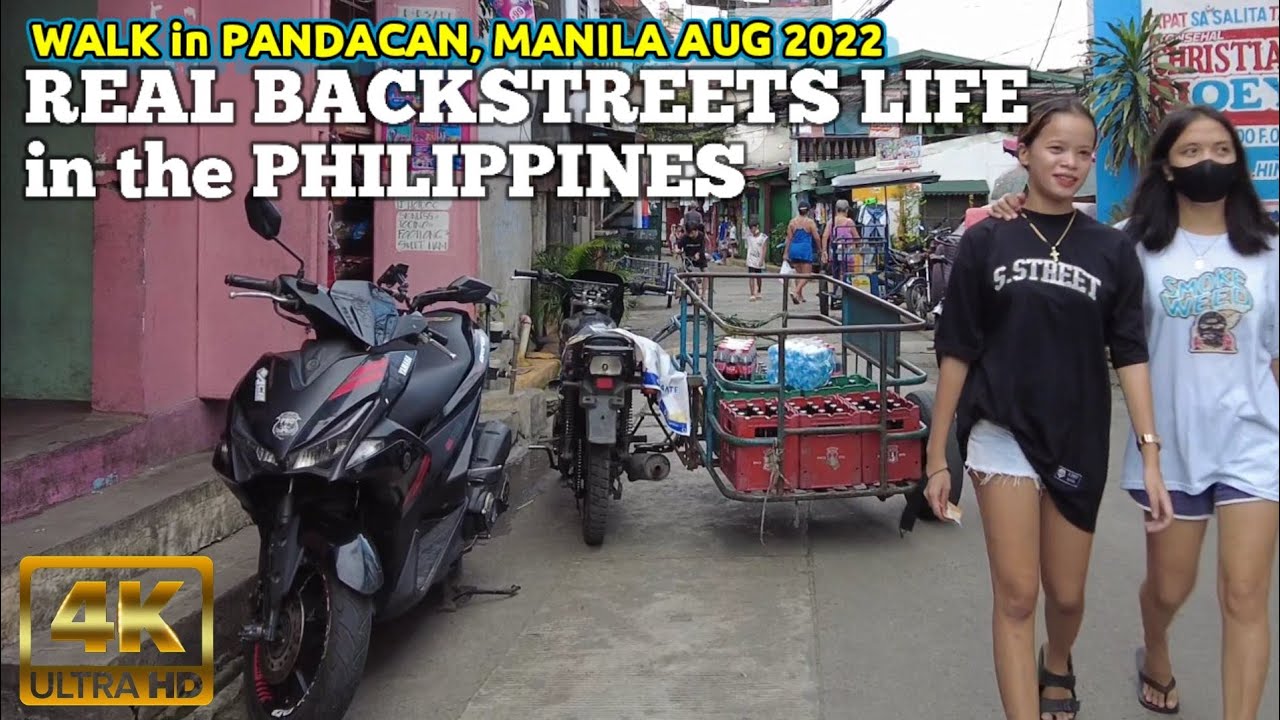 EVER SEEN the BACKSTREETS LIFE in the PHILIPPINES? | Walk in PANDACAN, MANILA (AUG 2022)