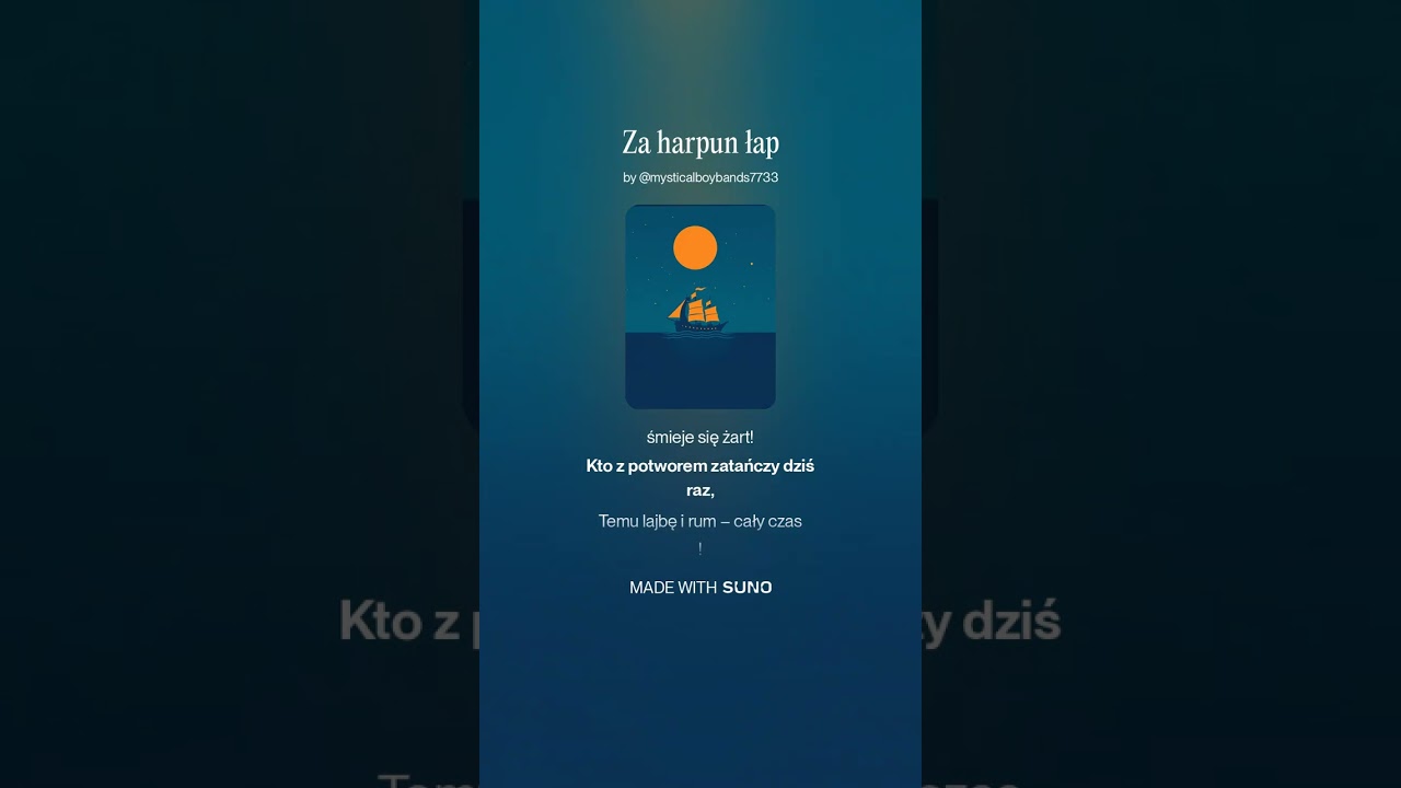 Szkuner - Za harpun łap SZANTY POLSKIE NOWOSCI 2025 MORZE