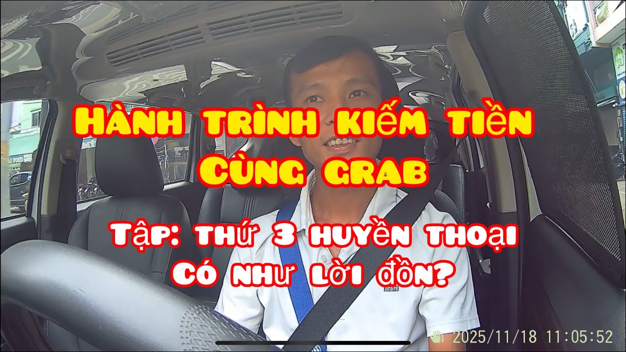 Thứ 3 có thật sự ế như lời đồn #grabcar #taxi #xpander #saigon #driver 