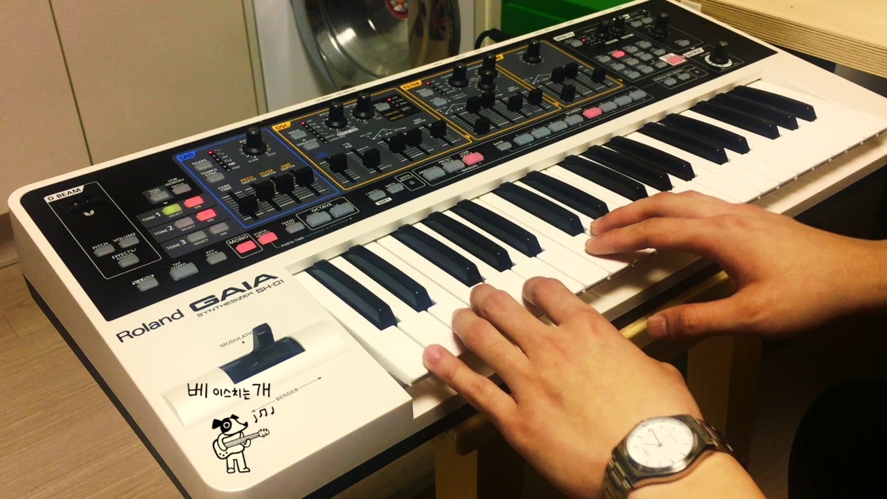 (베이스치는개) Michael Jackson - Remember The Time Synth Bass Cover