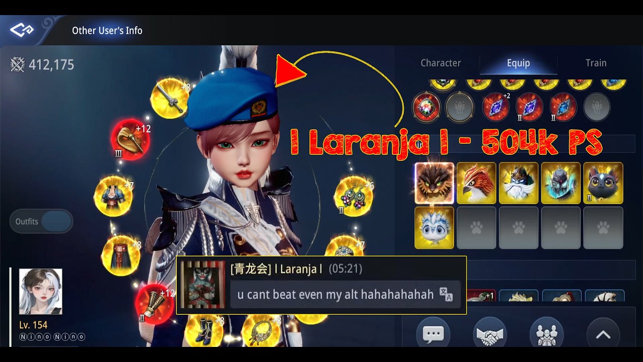 She thinks I can't beat her alt? | Ⓝⓘⓝⓞ Ⓝⓘⓝⓞ - 412k PS