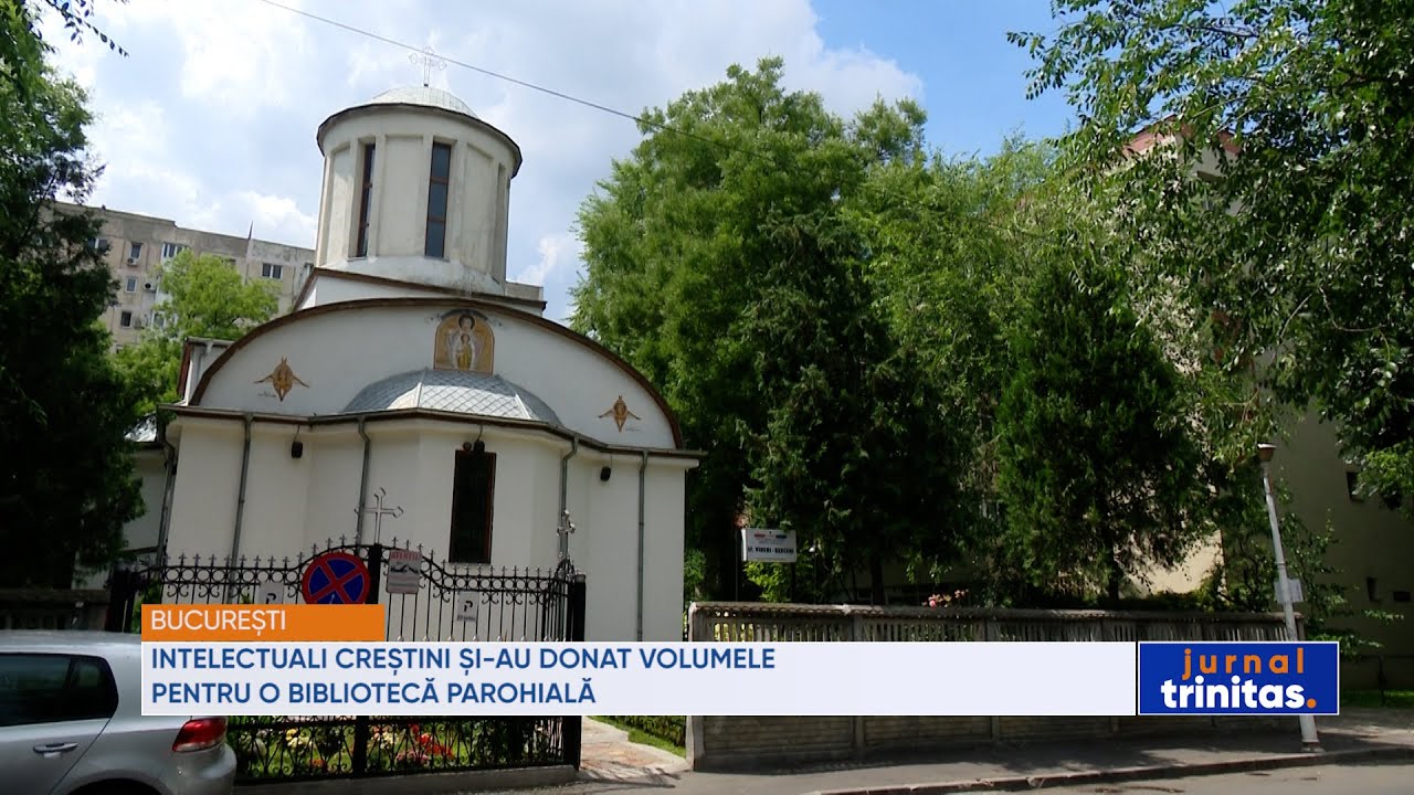 Intelectuali creștini și-au donat volumele pentru o bibliotecă parohială