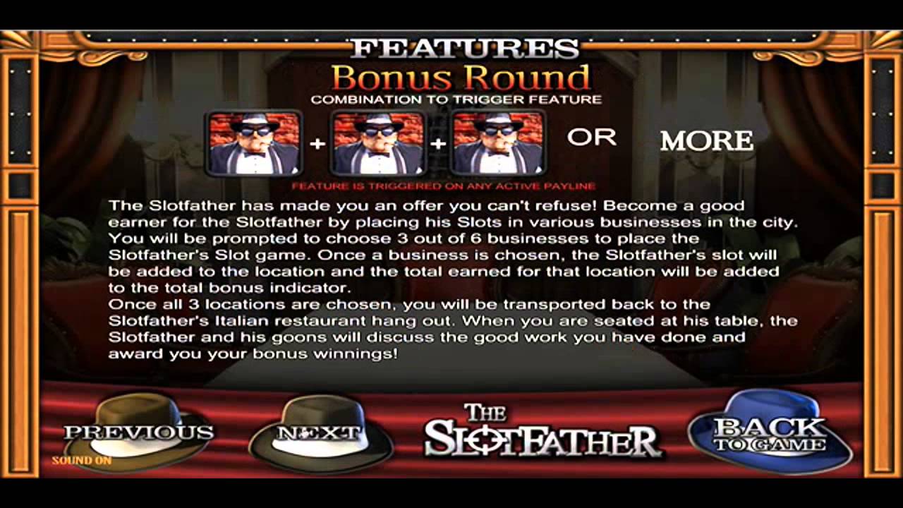 The SlotFather Mobile Slot Game