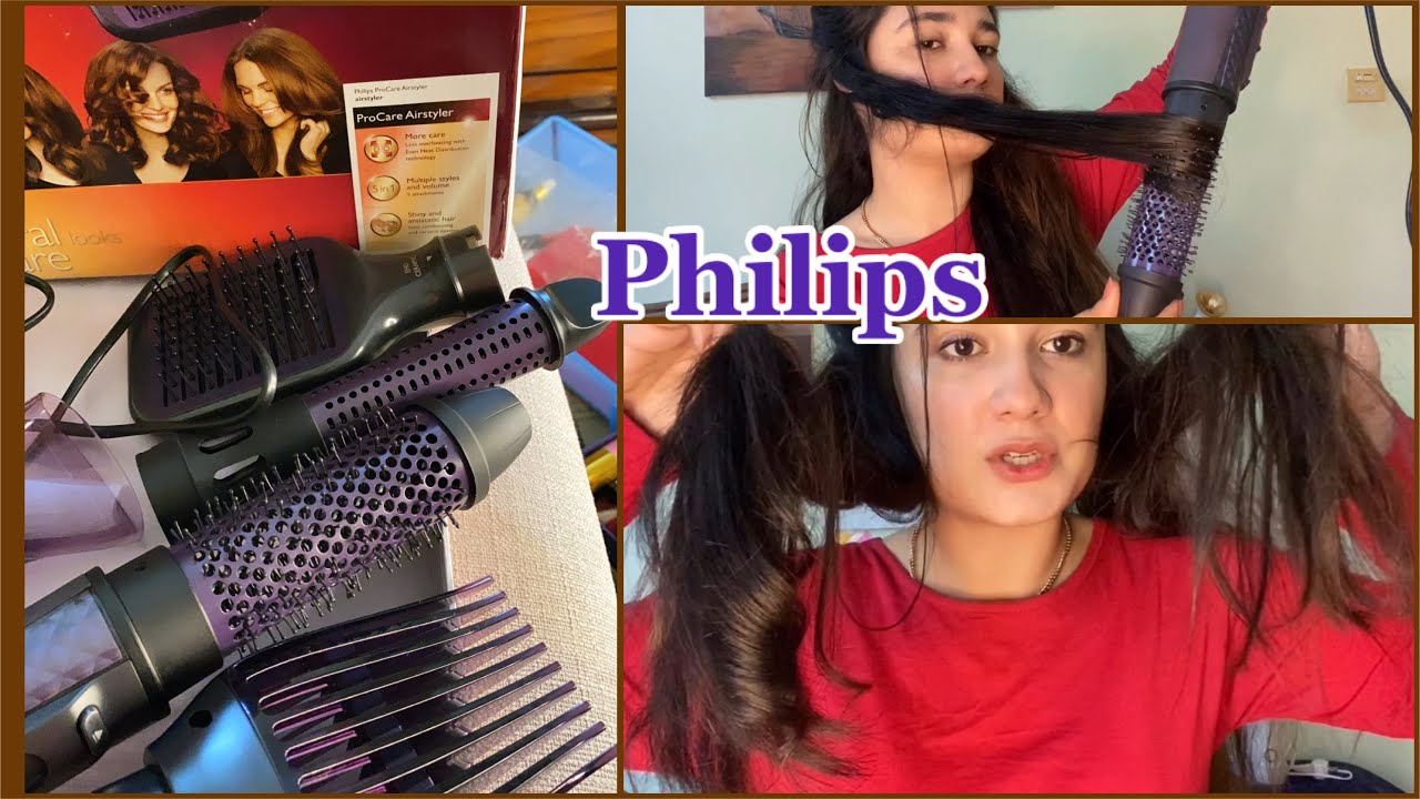 Philips Airstyler Review || How to use , tips and techniques!!!
