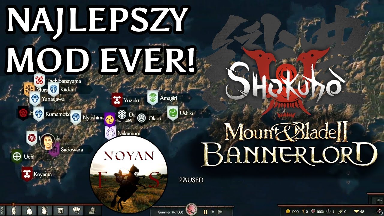 SHOKUHO - NAJLEPSZY MOD DO MOUNT & BLADE II: BANNERLORD!