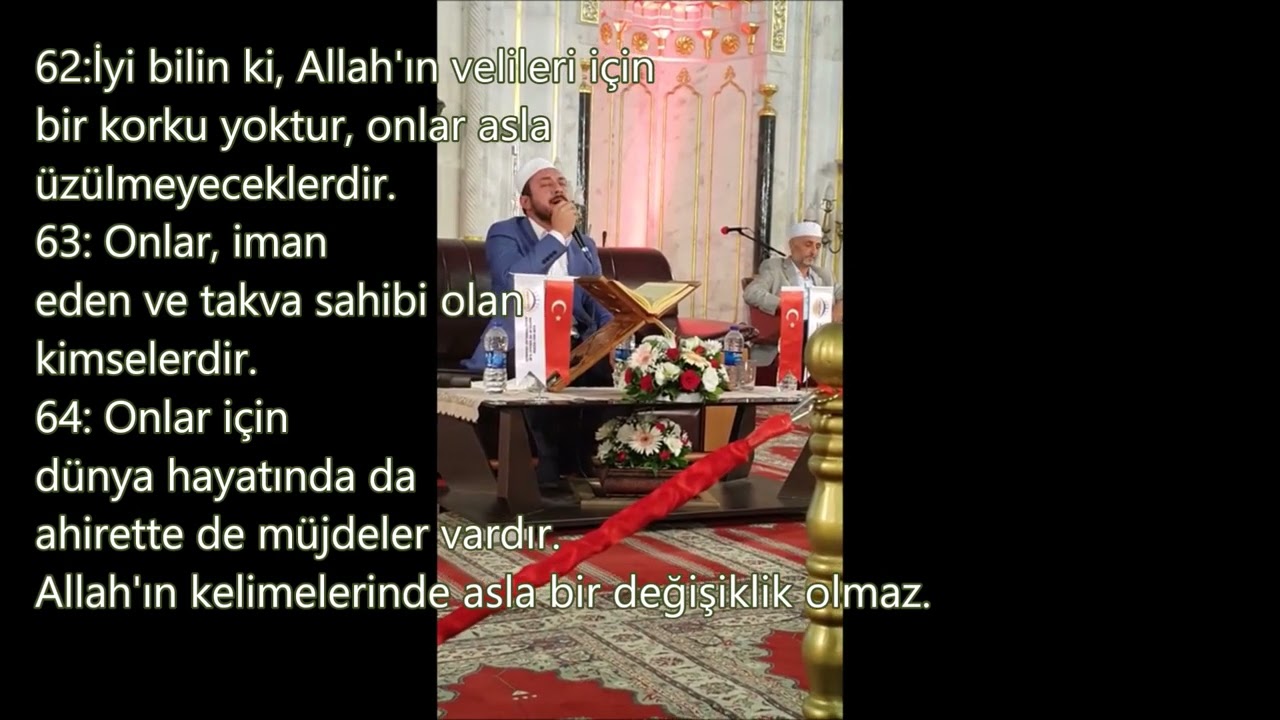 Ali Tel-Yûnus (61-64), İsrâ (108-111)