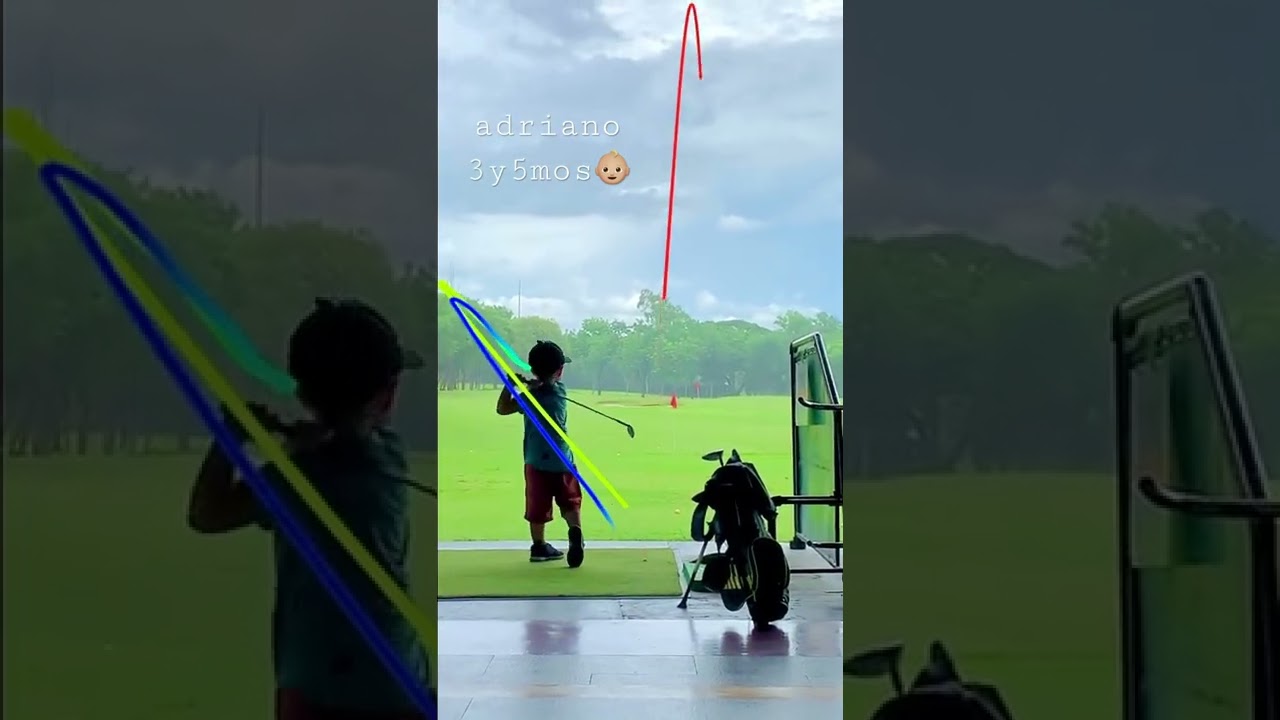 This kid gets it! #golf #prodigy