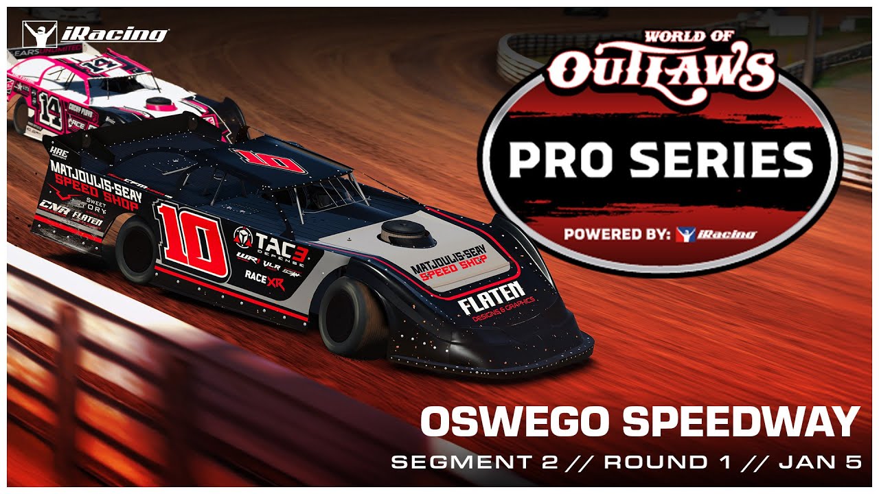 World of Outlaws Pro Series Powered by: iRacing | Round 6 | Oswego Speedway