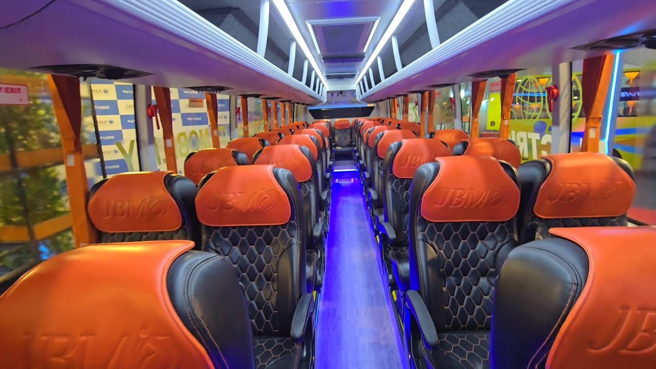 JBM Galaxy Coach - 1000 किलोमीटर रोज चलेगी | 49 Seater Electric Bus | JBM New Launch Galaxy Coach