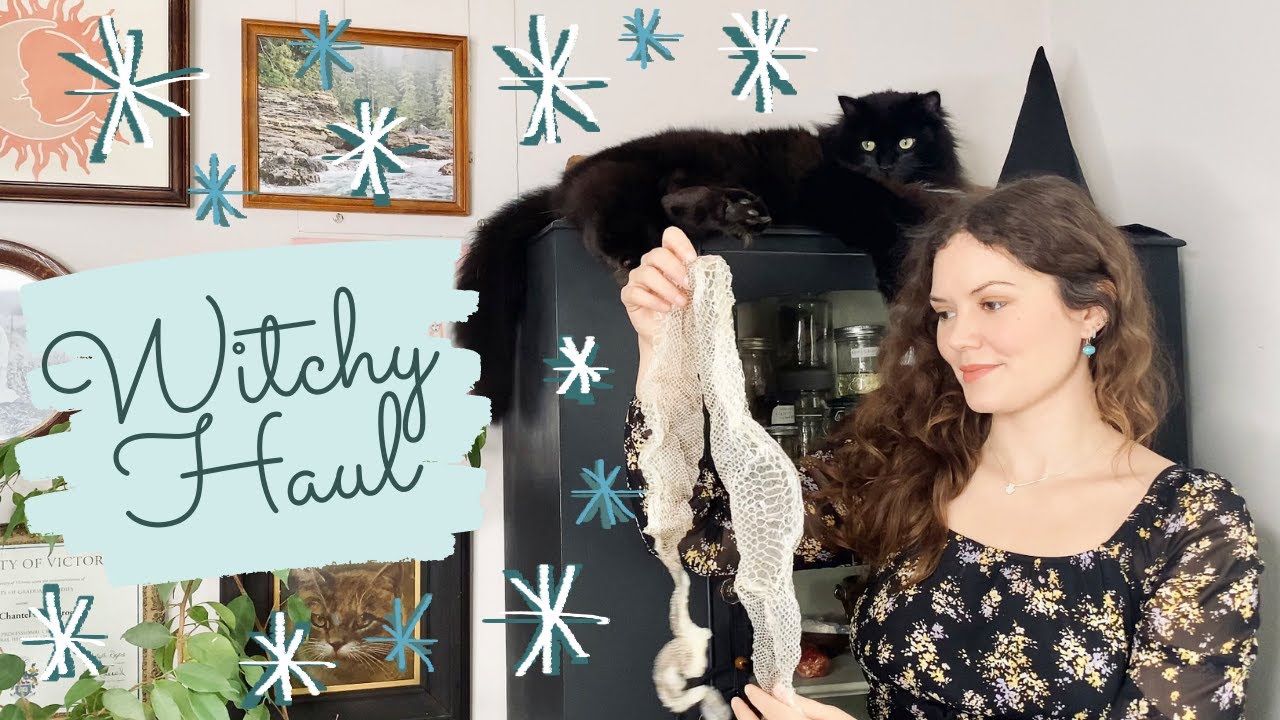 Witchcraft and Apothecary Haul | Beginner Witchcraft | Organizing my Apothecary and Witchy Things