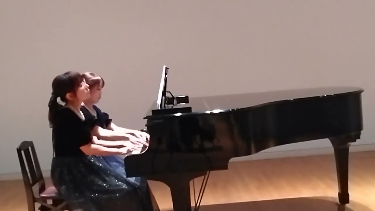 ありがとう『ピアノ連弾上級』コンクール優秀賞　いきものががり　sound24