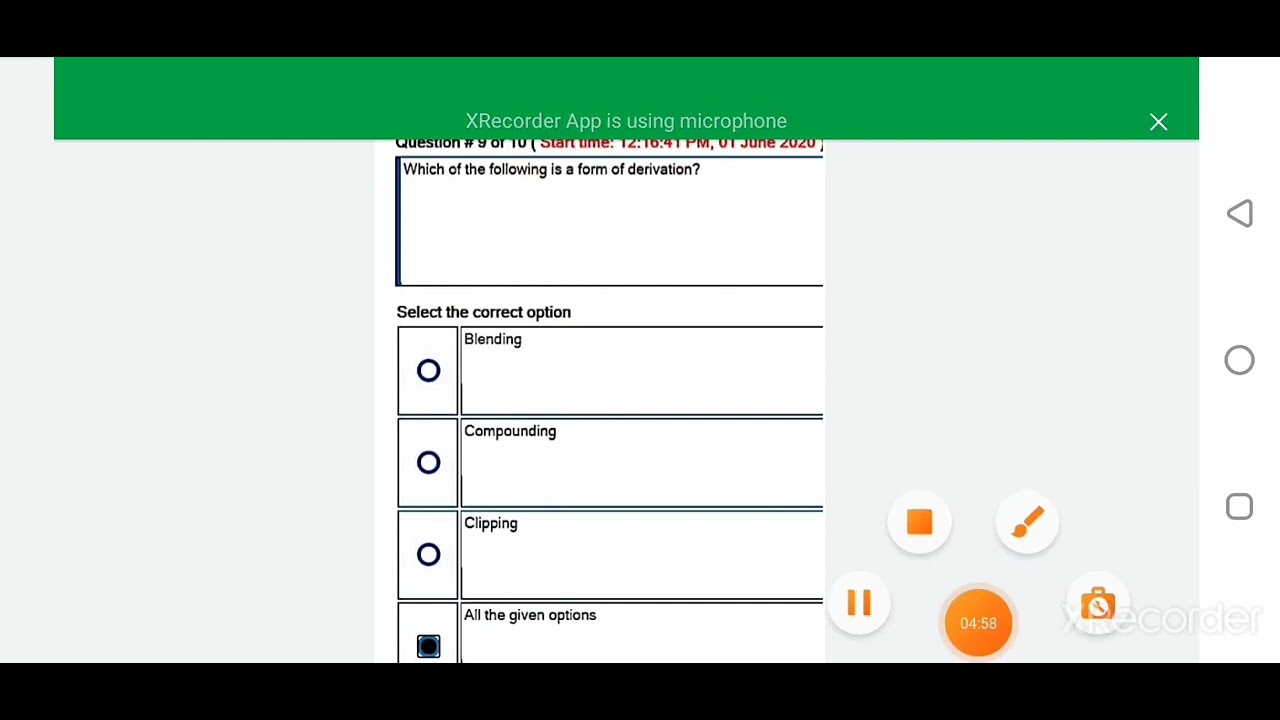 Eng509 midterm quiz 1 vu