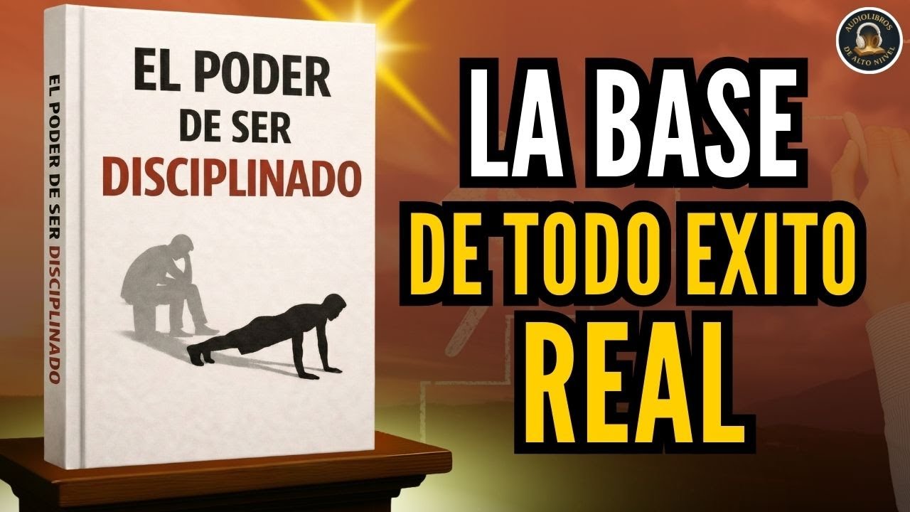 EL PODER DE SER DISCIPLINADO : La BASE de todo ÉXITO REAL | Audiolibro Completo