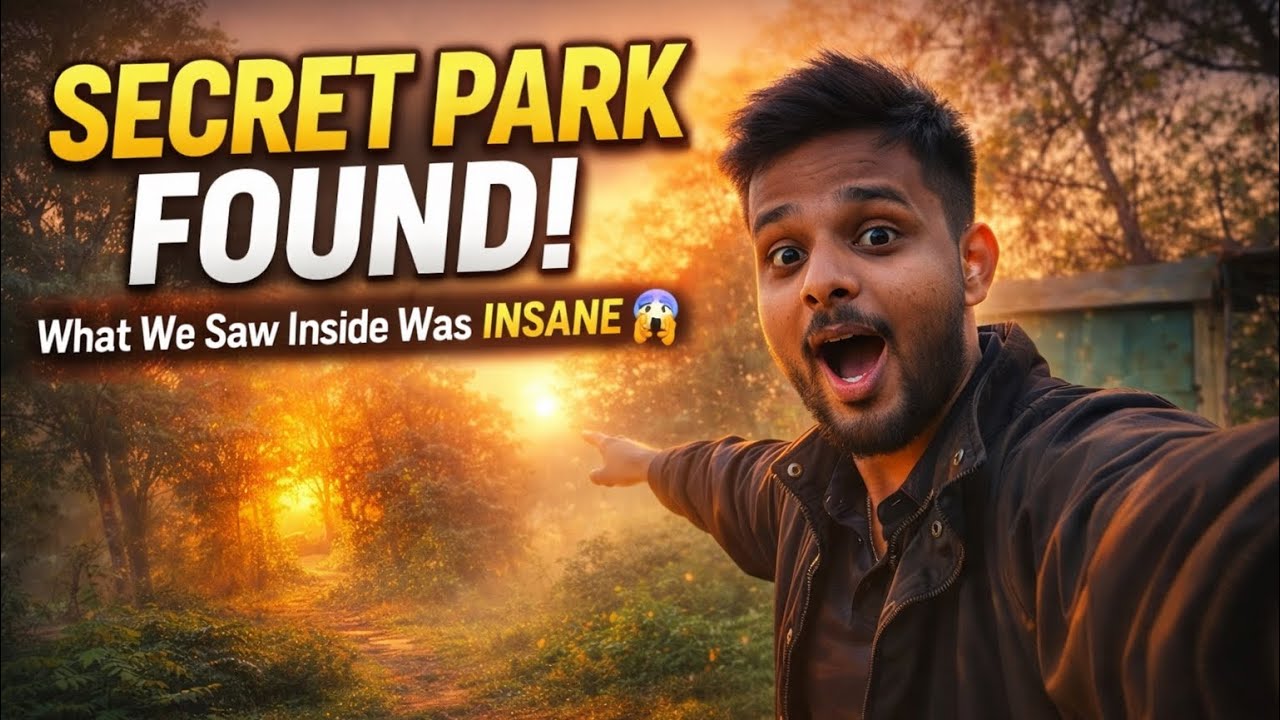 SECRET PARK FOUND! Mystery Adventure Vlog 🔥#subscribe #like #comment #share #explorepage #fyp #vlog 