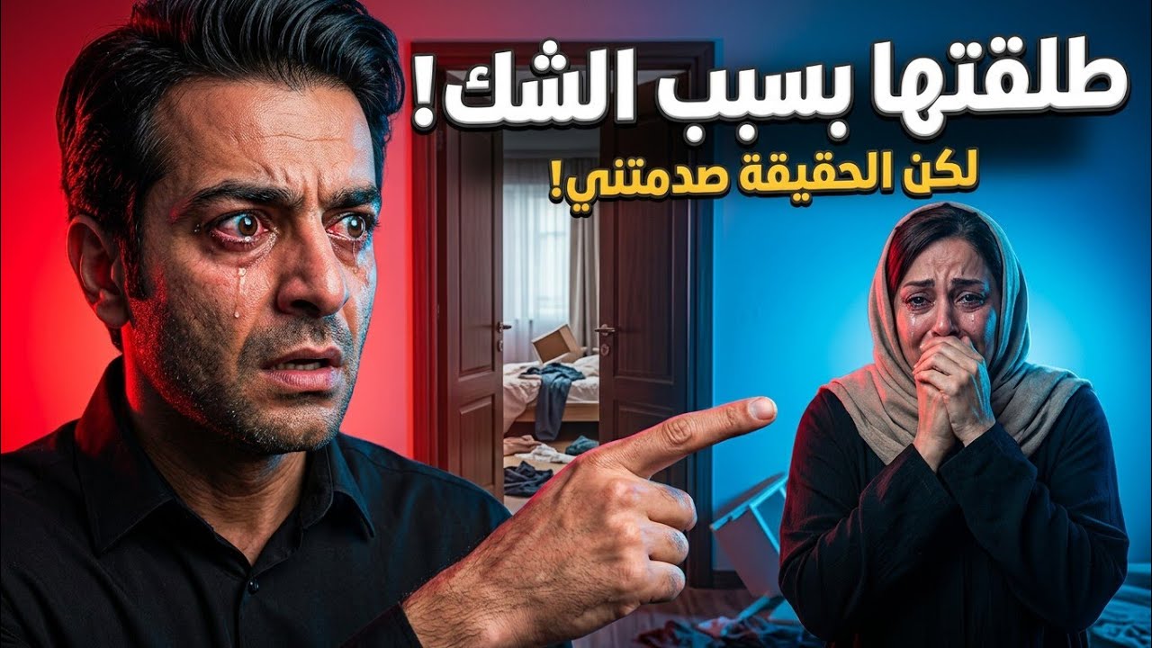 عاد من السفر ليكشف خيانة زوجته فطلقها في لحظة غضب! لكن الحقيقة الصادمة دمرت قلبه 💔 | قصة خيانة مؤثرة