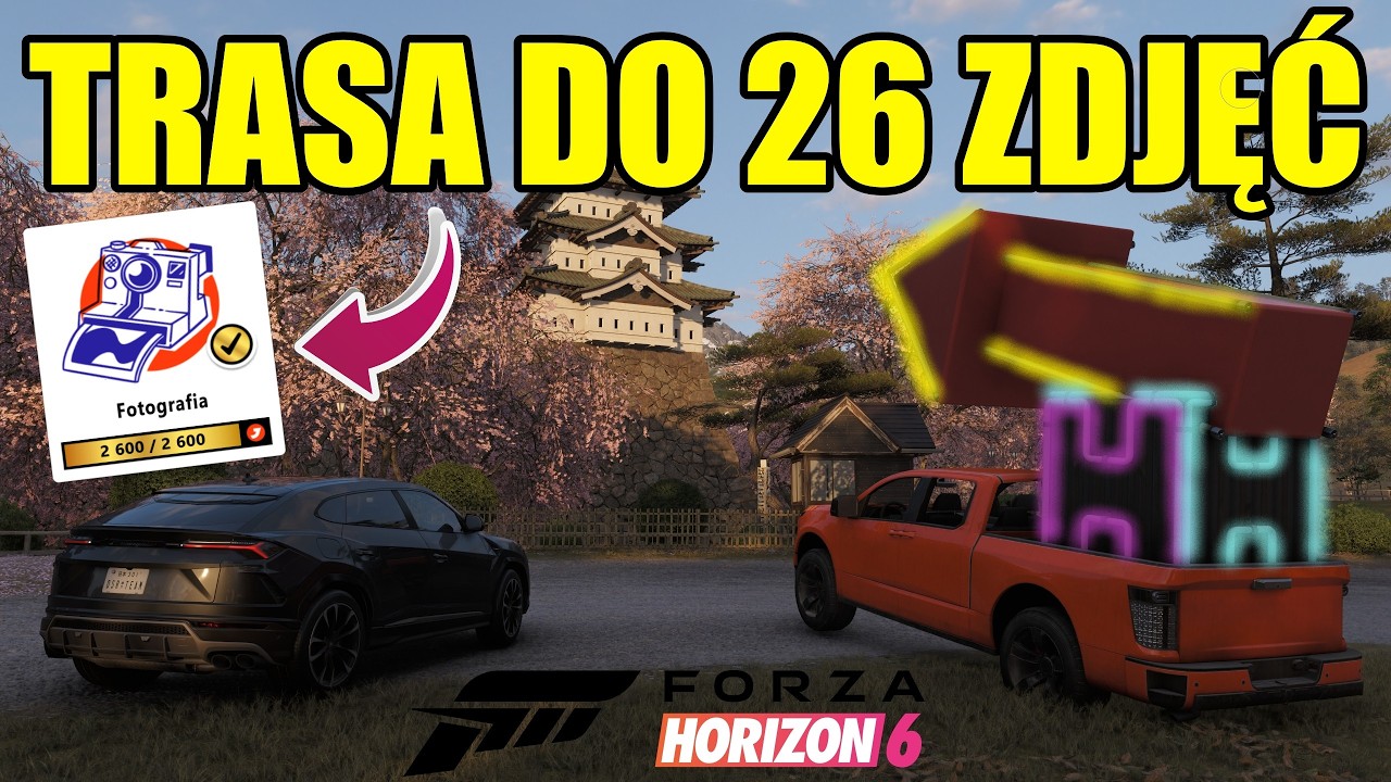 FORZA HORIZON 6 WSZYSTKIE 26 zdjęć DISCOVERY JAPAN - PORADNIK❗ FH6 PL 2K