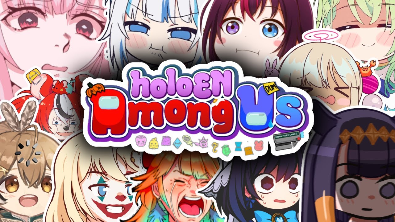 [Hololive EN] The Among Us FULL HoloEN Collab - Best Moments (ALL POVs) | HololiveEN Clips