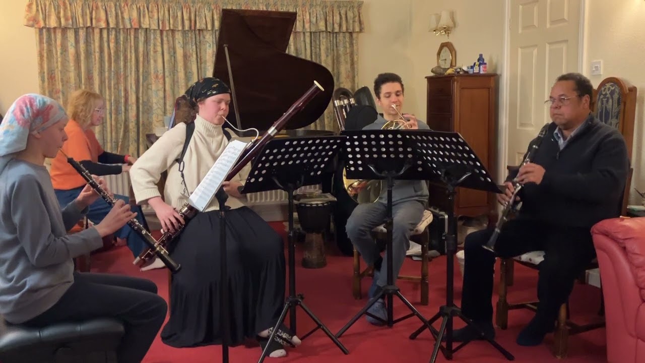 Mozart Piano and Wind Quintet KV452 Clip Wybunbury Music