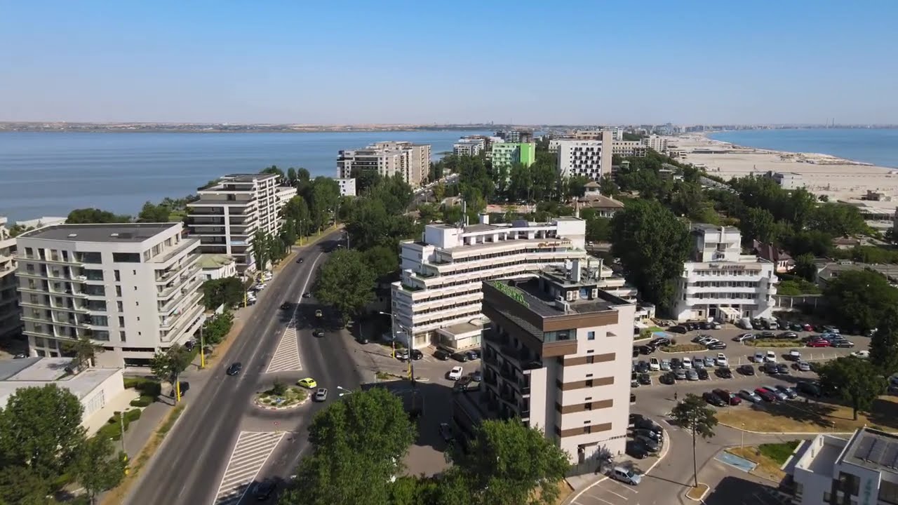 Zbor prin Mamaia cu drona #dji #drone #mamaia #follow #subscribe #holiday #share #like #apple