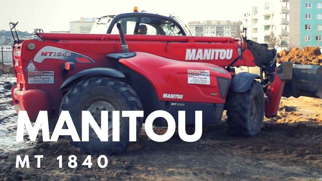 Ładowarka Manitou MT 1840 pomocna nie tylko w gospodarstwie rolnym