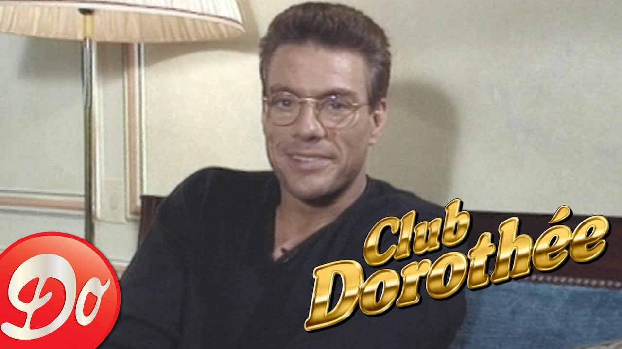 Jean-Claude Van Damme au Club Dorothée pour la sortie de Timecop