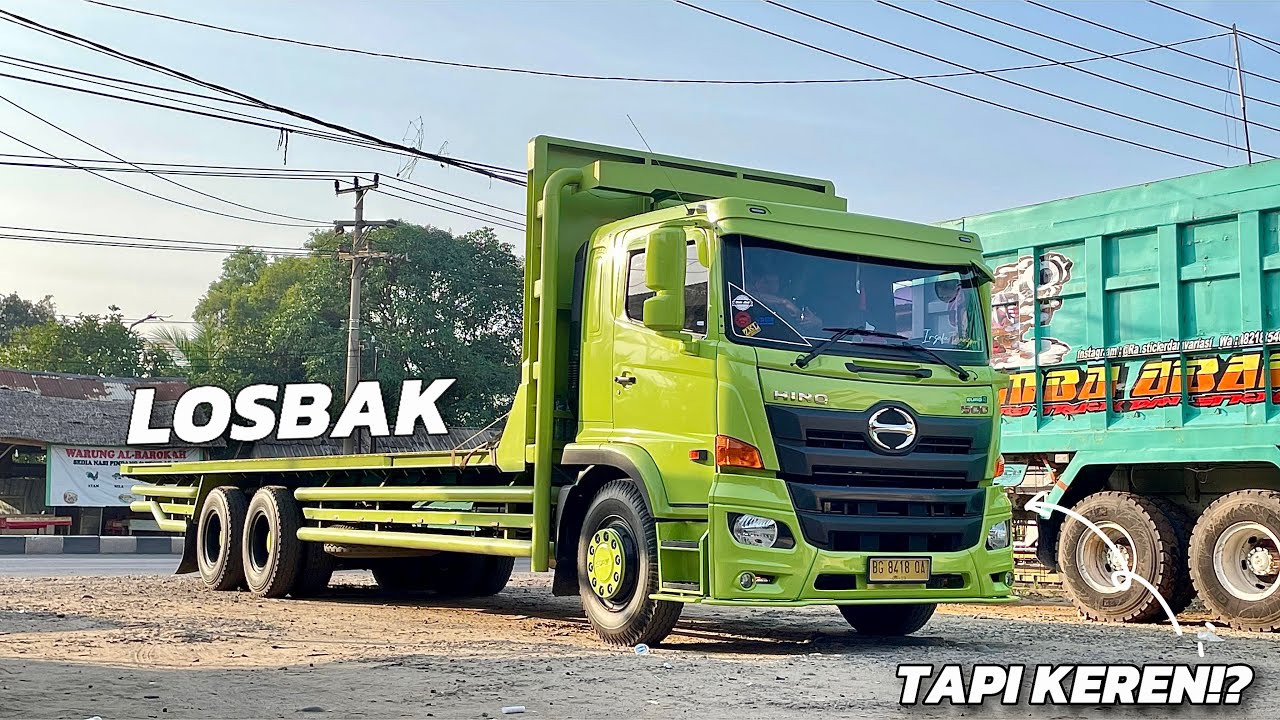 LOSBAK HINO 500 DARI LUBUK LINGGAU, KITA BUAT JADI PALING MEMUKAU🔥