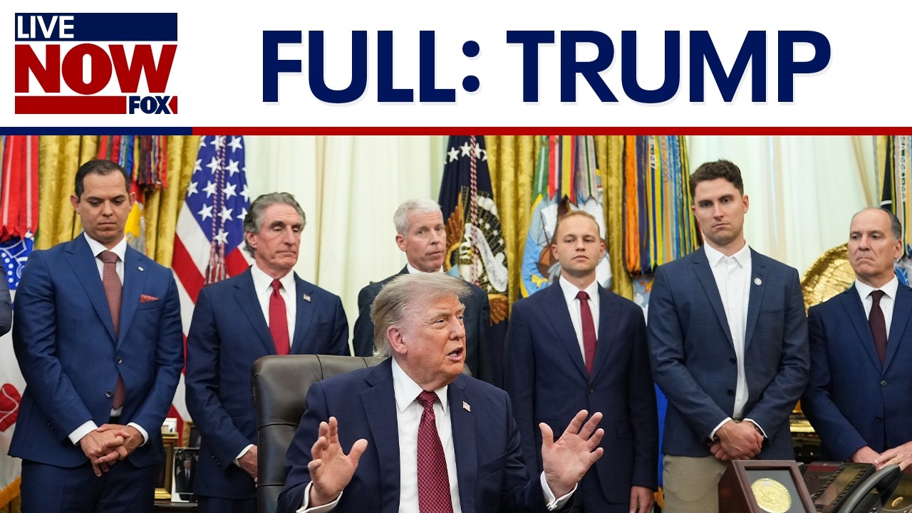 FULL: Trump takes questions on Iran, Saudi Arabia, LeBron James & more